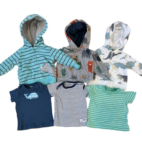 Carter’s 3M Shirts Bundle - Picture 1 of 16